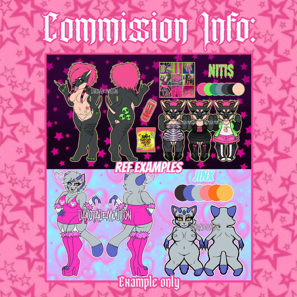 Reference sheet examples 1